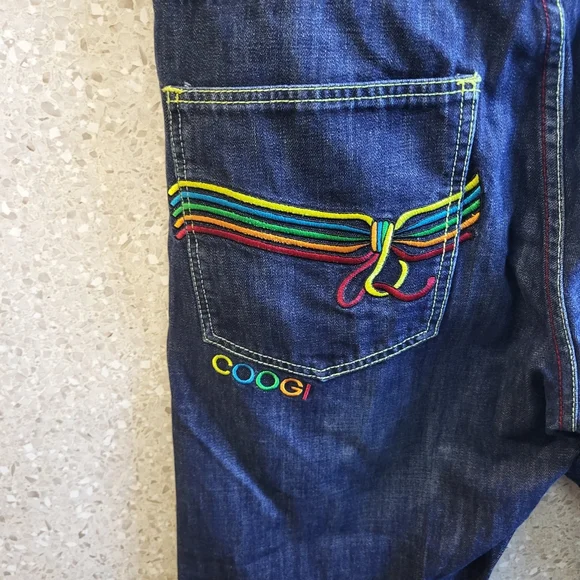 Coogi Men Vtg ,Y2k, Australian Authentic Embroidery, Baggie Style, Size 36Wx 34L - Picture 11 of 16